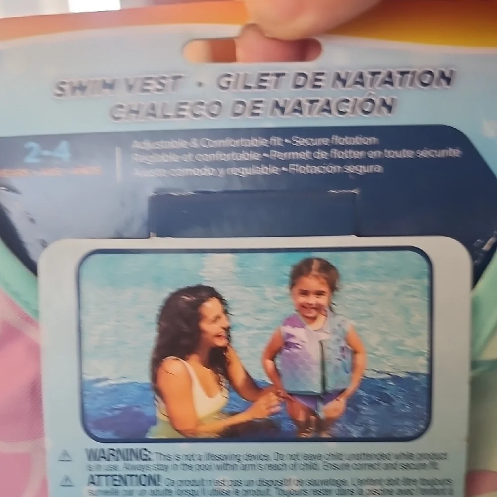 Swimways Mermaid Swim Vest for Kids